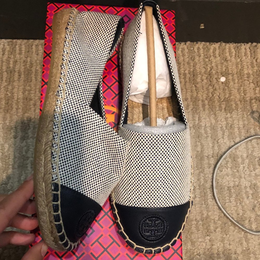 TORY BURCH- COLOR BLOCK ESPADRILLE